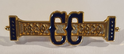Craft Lodge Bi-Centenary Breast Jewel (Bar only) 1820-2020 - Click Image to Close